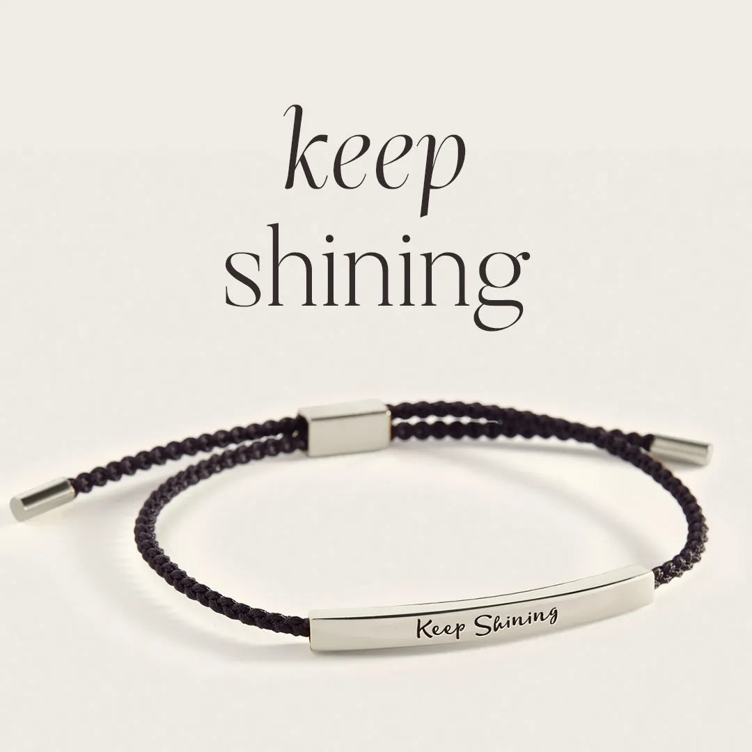 Keep Shining Inspire Bracelet sold by Mint & Lilly