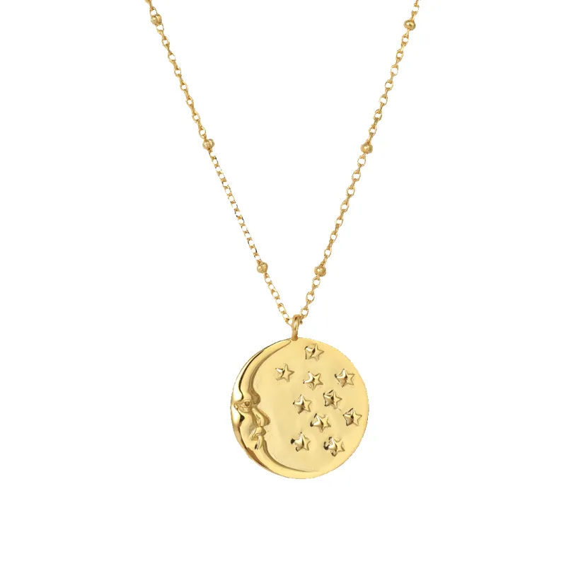 Starry Night Pendant Necklace made by Mint & Lilly