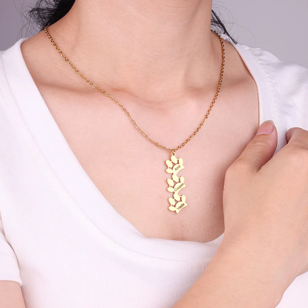 Personalized Paw Print Necklace sold by Mint & Lilly product image thumbnail 3