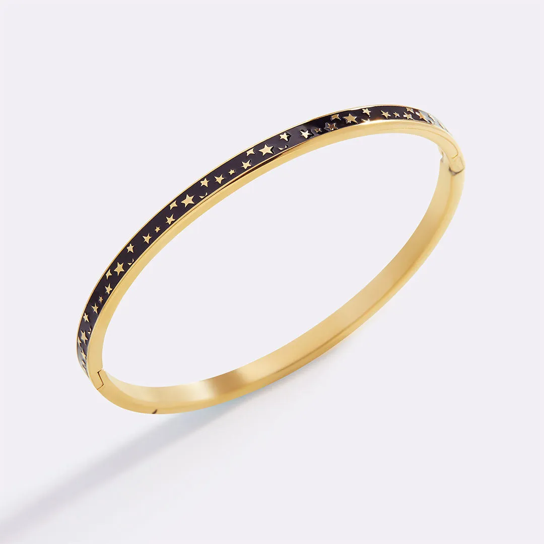 Enamel Bangle Bracelet sold by Mint & Lilly product image thumbnail 2