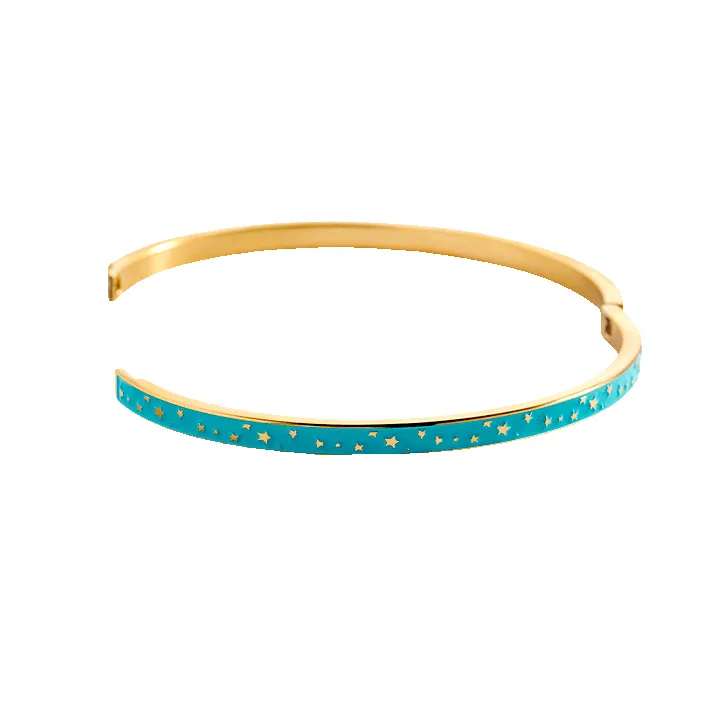 Enamel Bangle Bracelet sold by Mint & Lilly