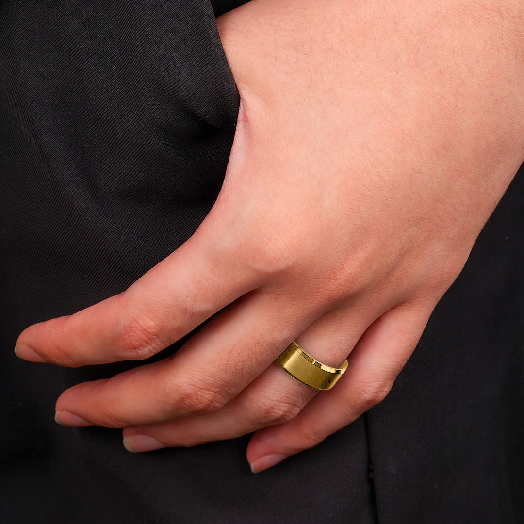 Tungsten Men's Ring sold by Mint & Lilly product image thumbnail 3