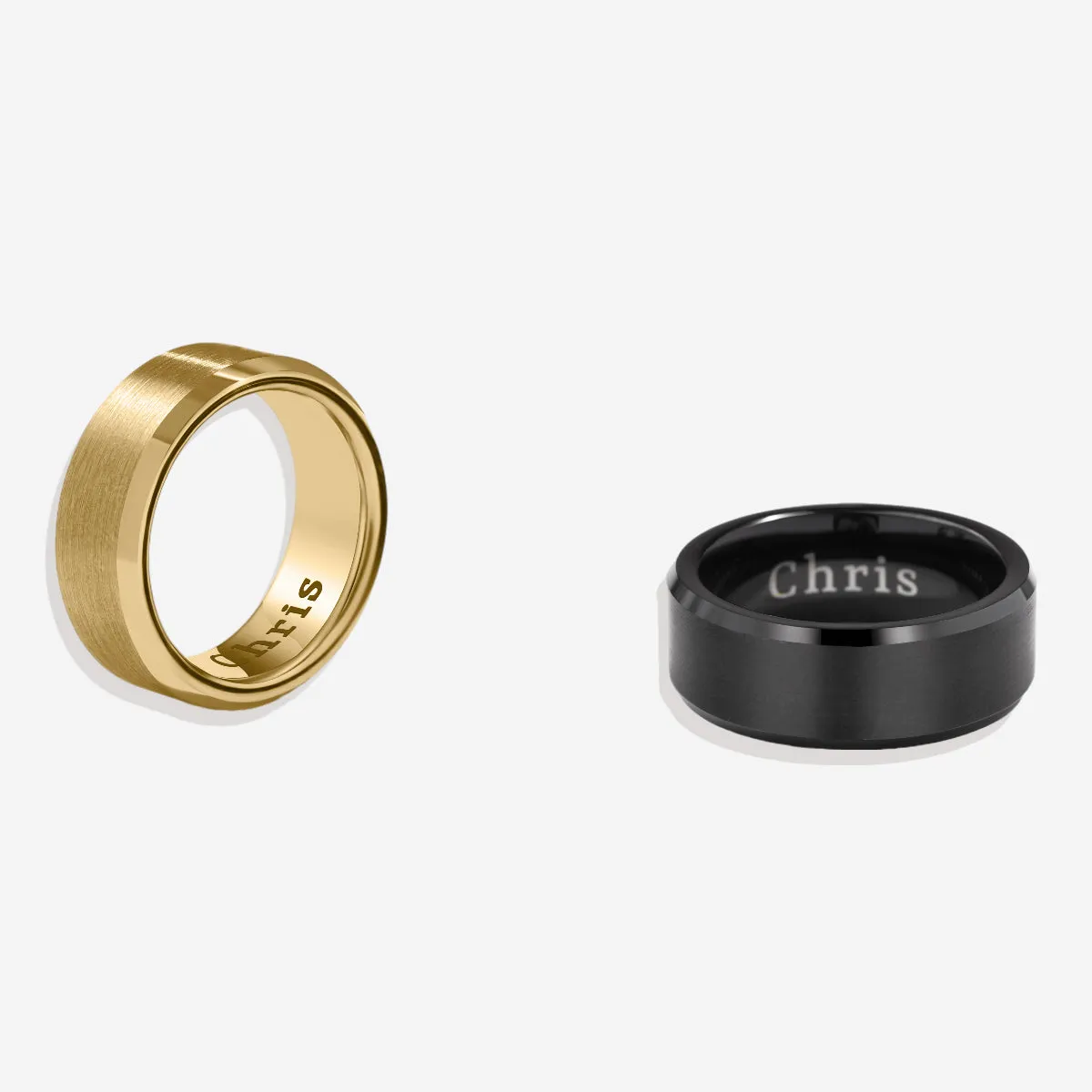 Tungsten Men's Ring sold by Mint & Lilly product image thumbnail 5