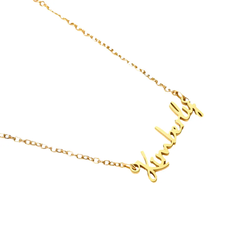 Dainty Fairy Name Necklace made by Mint & Lilly