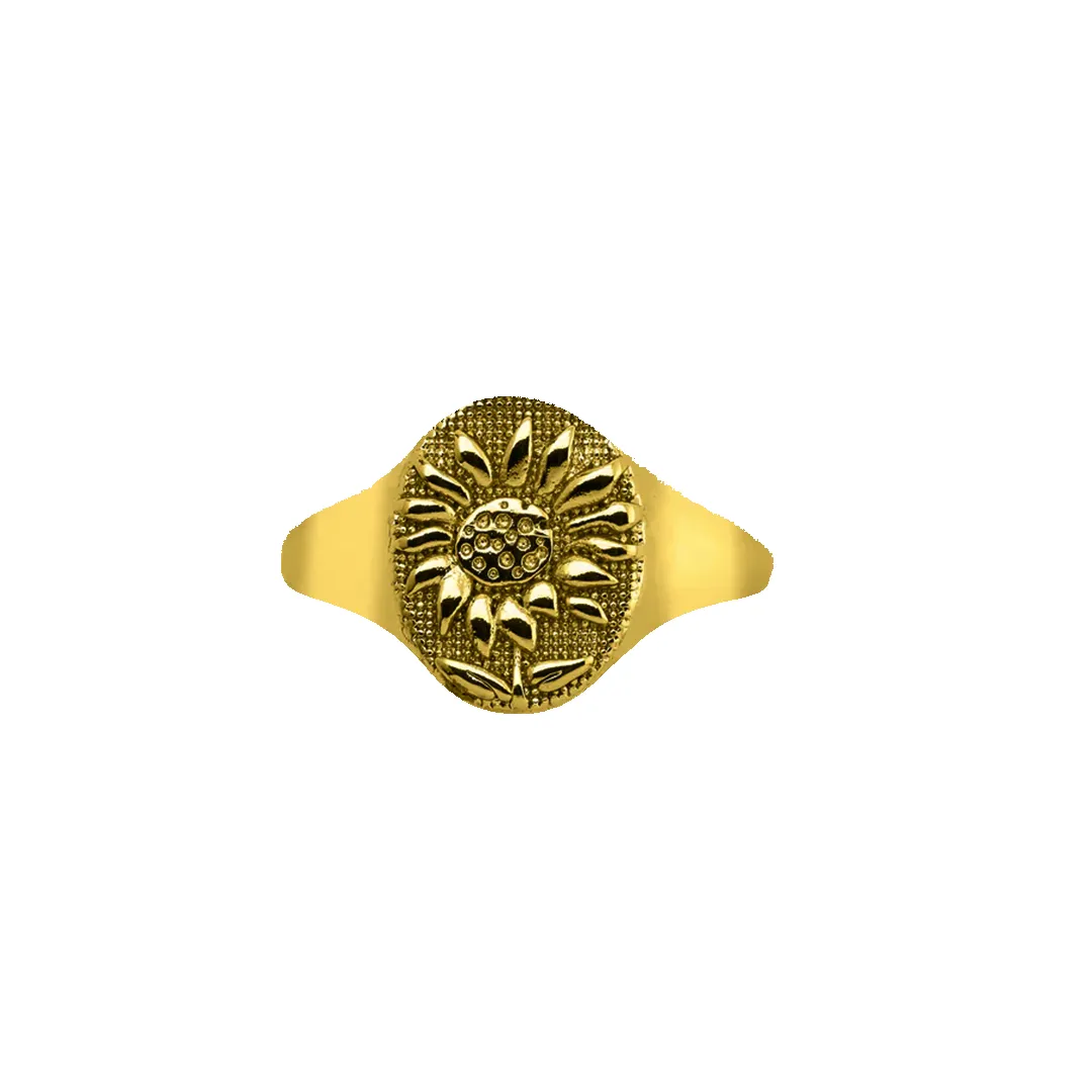 Sunflower Ring sold by Mint & Lilly