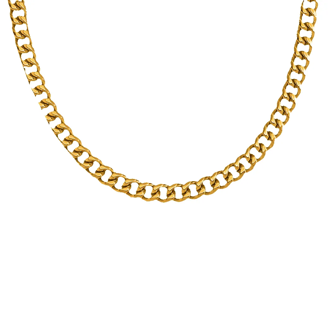 8mm Cuban Chain Necklace sold by Mint & Lilly