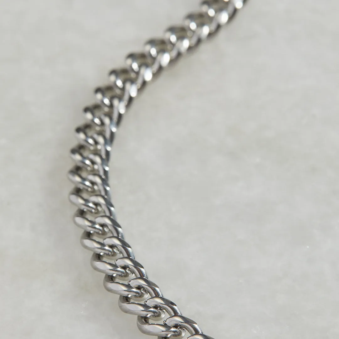 8mm Cuban Chain Necklace sold by Mint & Lilly product image thumbnail 5