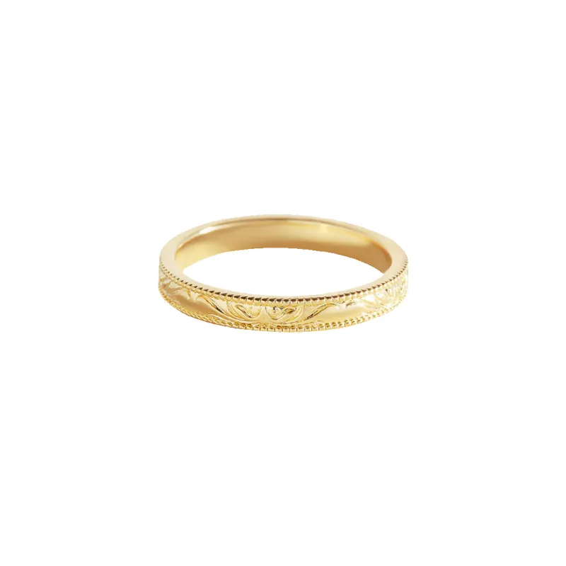 Filigree Stacking Ring made by Mint & Lilly