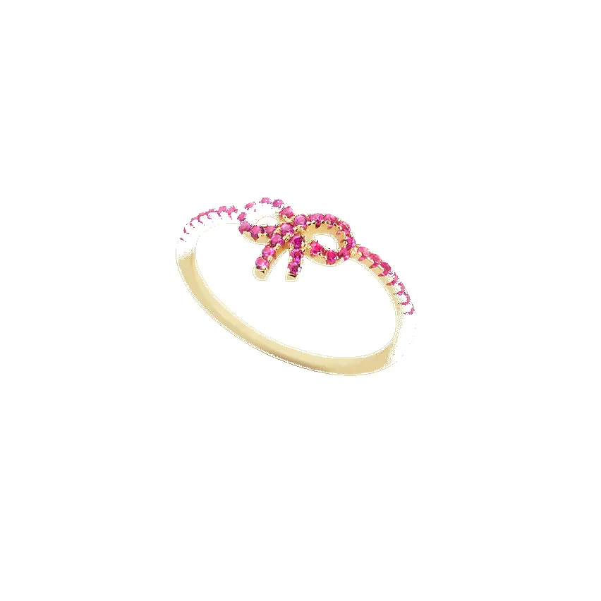 Pave Bow Ring sold by Mint & Lilly
