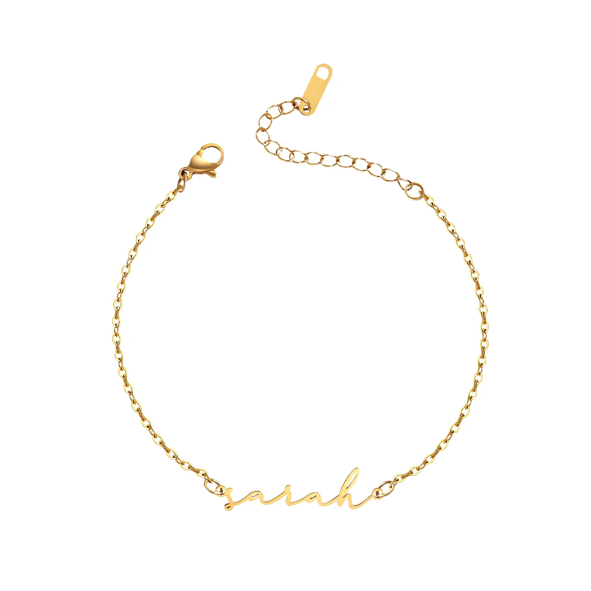 Dainty Script Name Bracelet sold by Mint & Lilly product image thumbnail 5