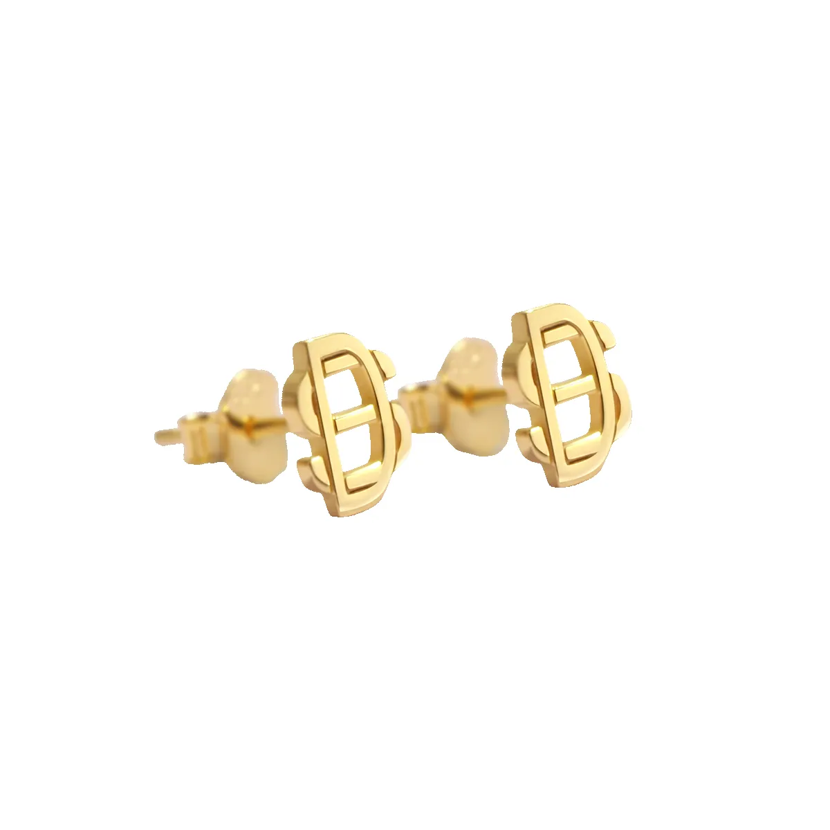 Custom Monogram Initial Earrings sold by Mint & Lilly product image thumbnail 5