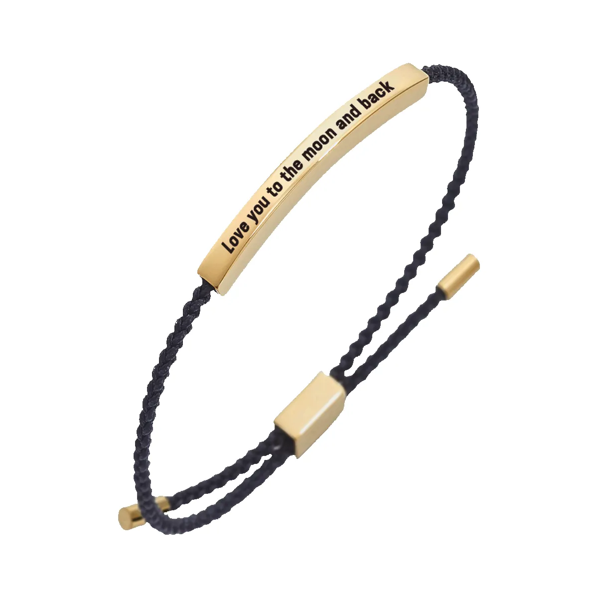 Love you to the moon and back Inspire Bracelet sold by Mint & Lilly product image thumbnail 4