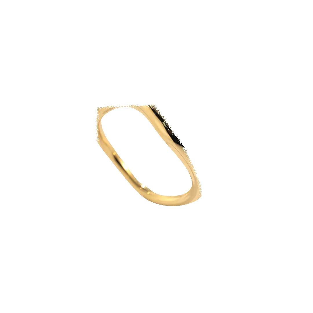 Sculptural Wavelength Ring sold by Mint & Lilly