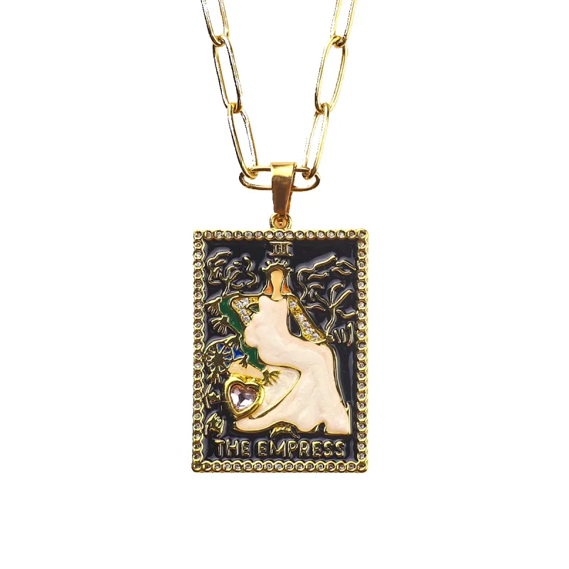 The Empress Tarot Necklace made by Mint & Lilly