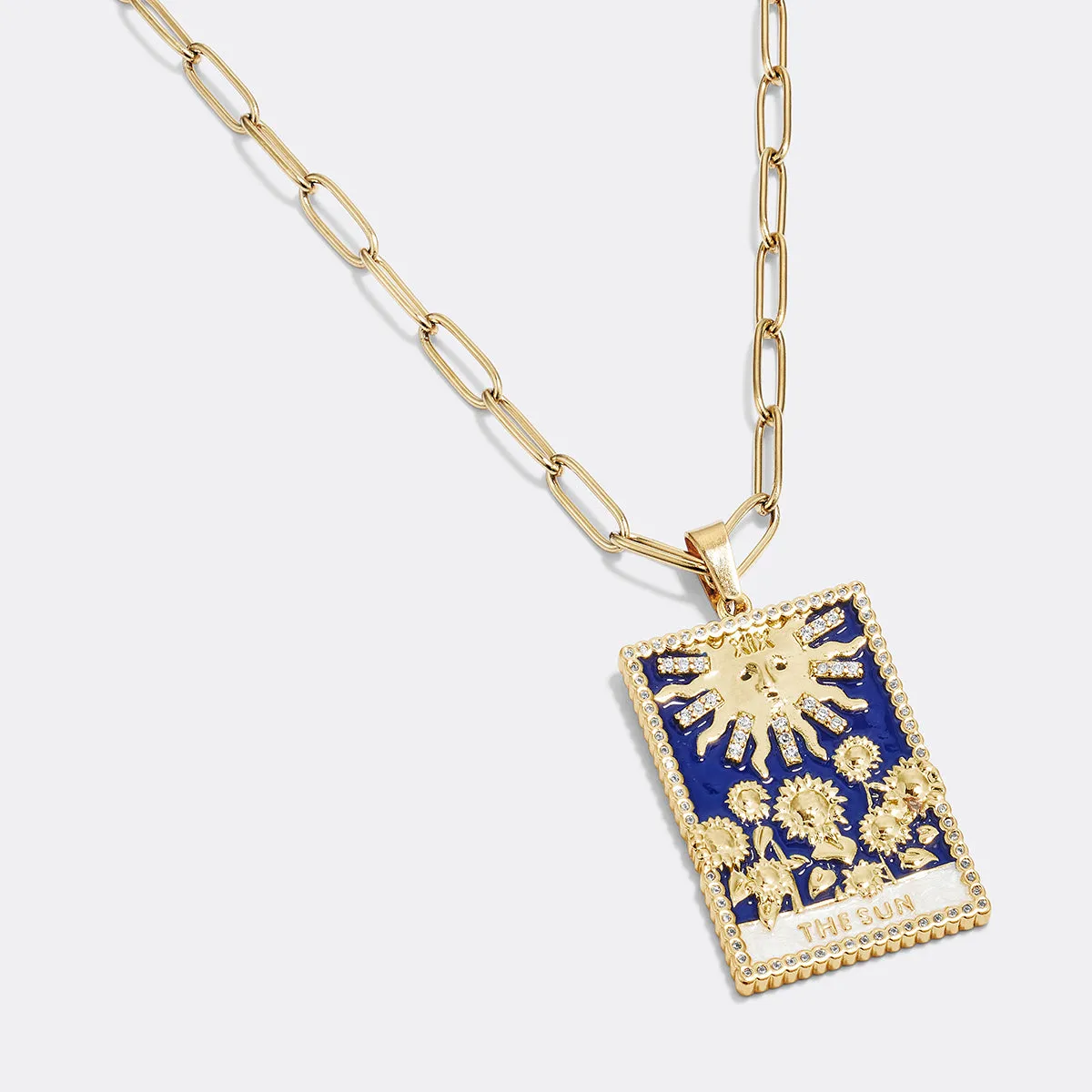 The Sun Tarot Necklace sold by Mint & Lilly product image thumbnail 2