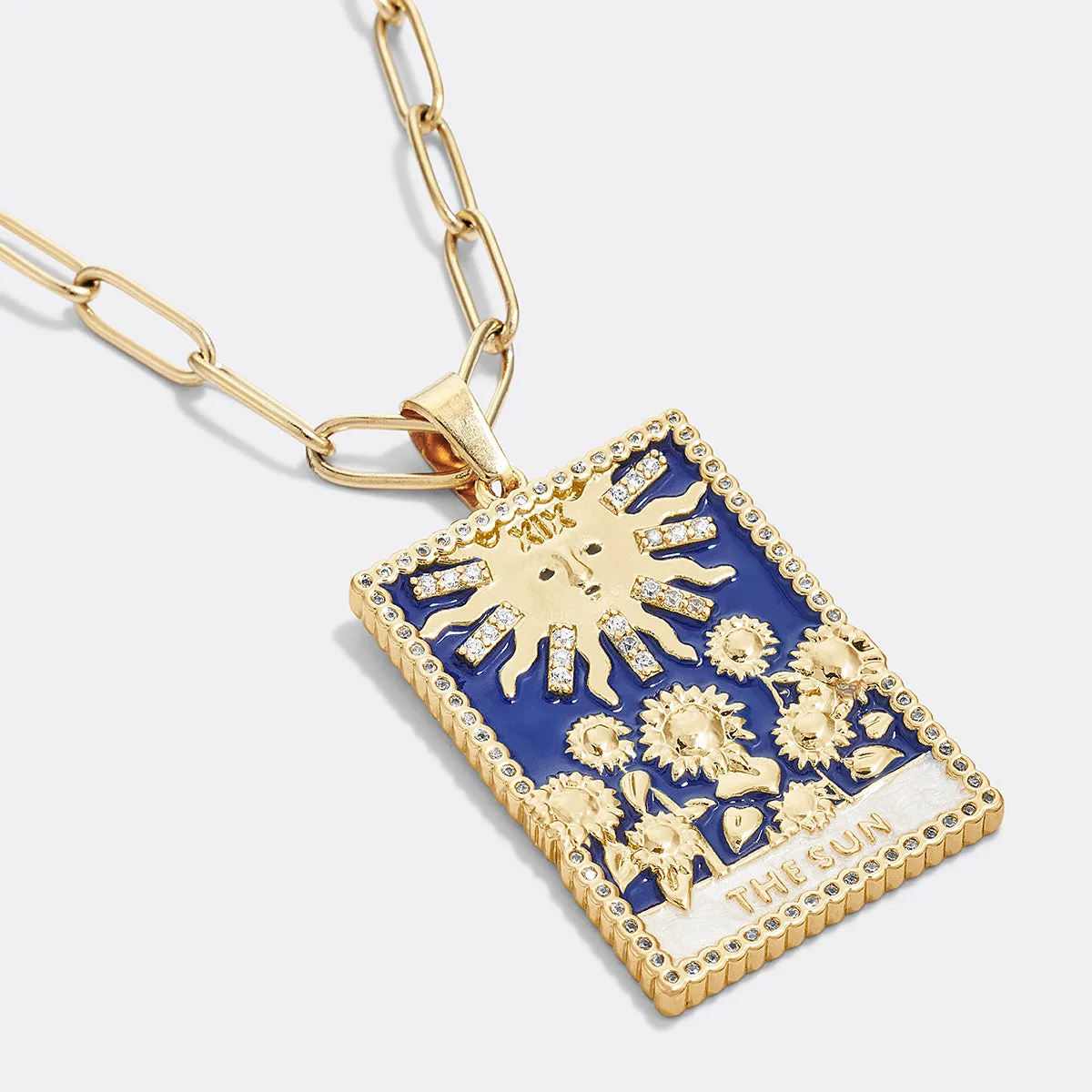 The Sun Tarot Necklace sold by Mint & Lilly product image thumbnail 5