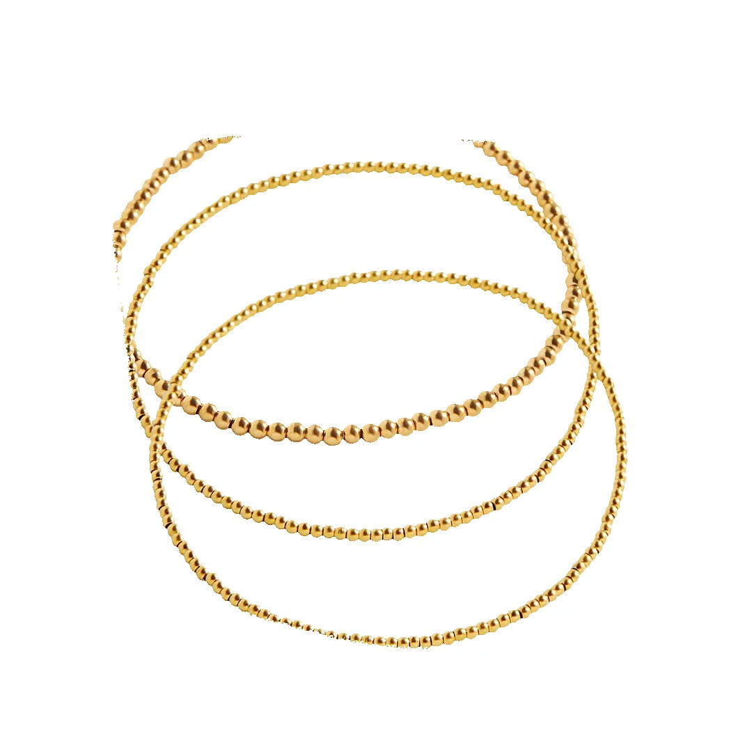 322 Beaded Bracelet Stacking Set sold by Mint & Lilly