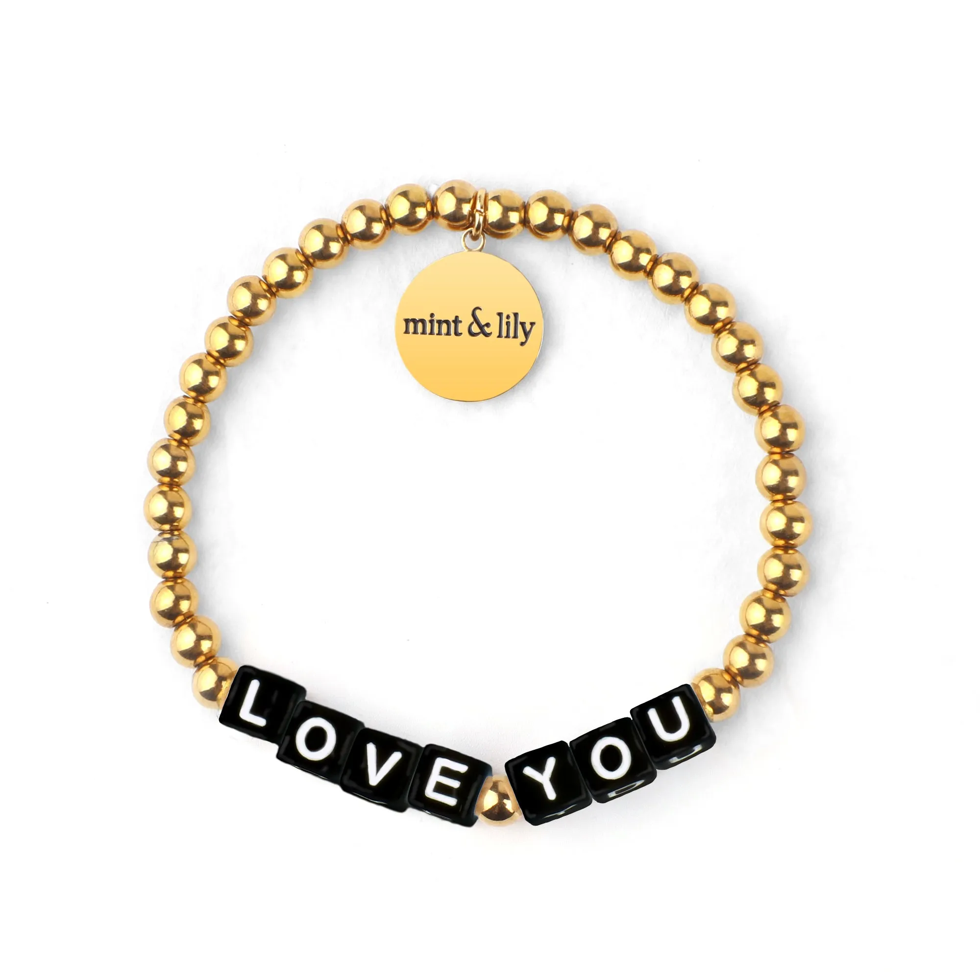 Custom Waterproof Gold Beaded Friendship Bracelet sold by Mint & Lilly product image thumbnail 5