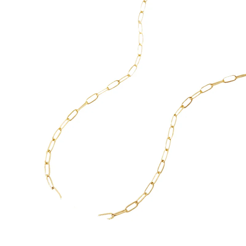 Paradiso Paperclip Chain Necklace sold by Mint & Lilly