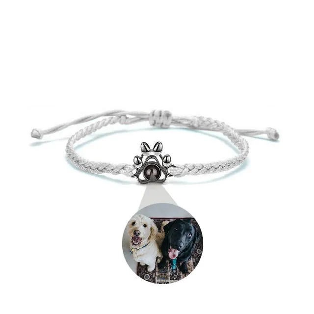 Pet Paw Photo Bracelet sold by Mint & Lilly product image thumbnail 5