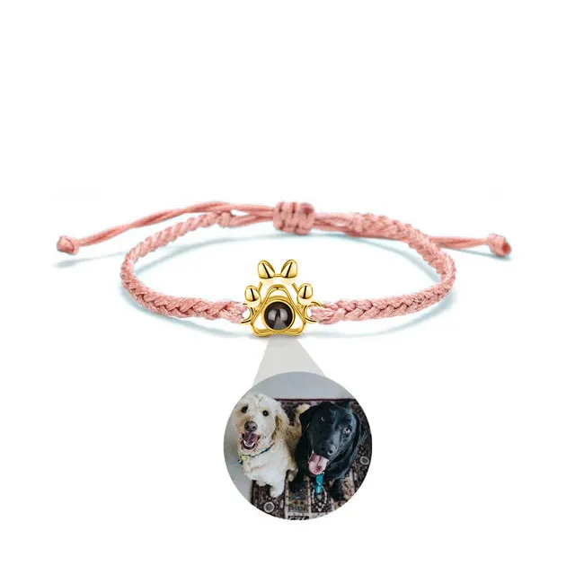 Pet Paw Photo Bracelet sold by Mint & Lilly product image thumbnail 4