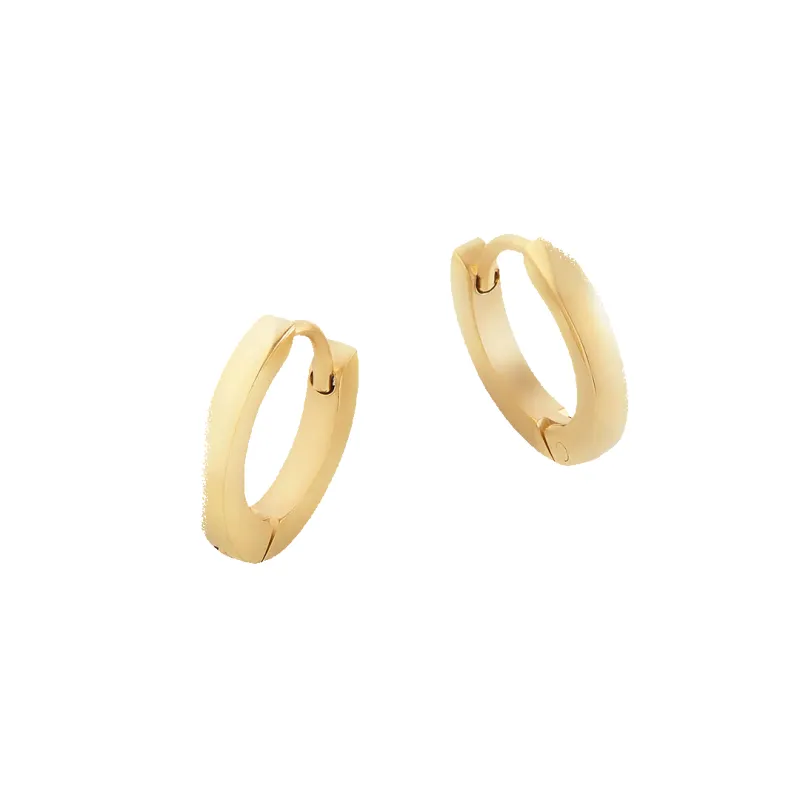 Dainty Huggie Hoop Earrings sold by Mint & Lilly
