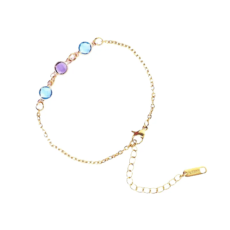 Personalized Birthstone Bracelet sold by Mint & Lilly product image thumbnail 5