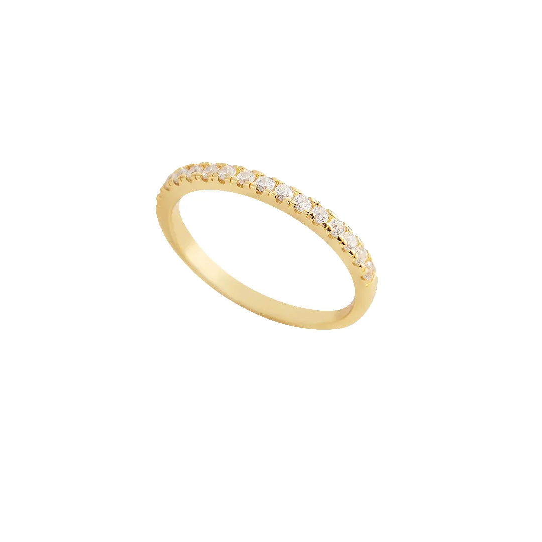 Micro Pavé Eternity Stacking Ring sold by Mint & Lilly