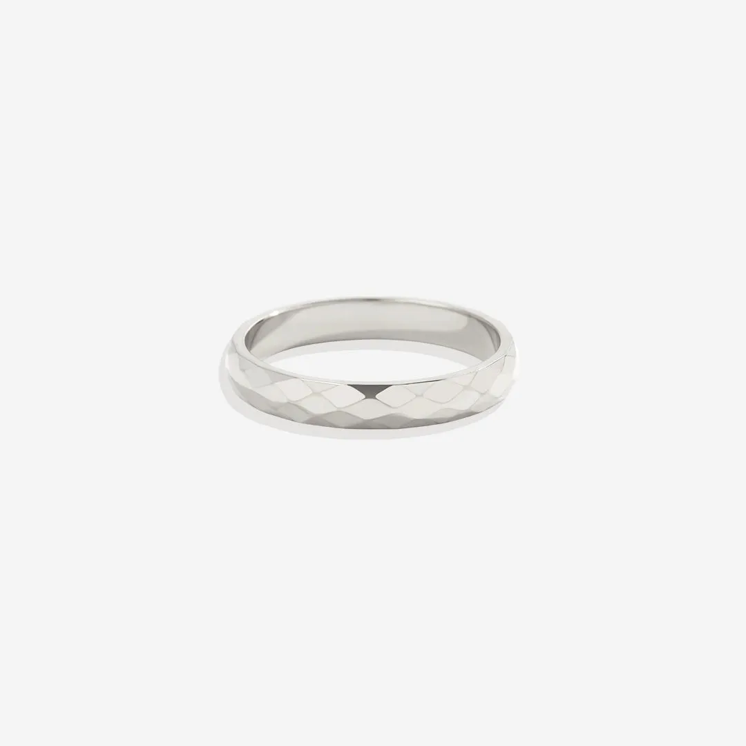 Delicate Hammered Band sold by Mint & Lilly product image thumbnail 4