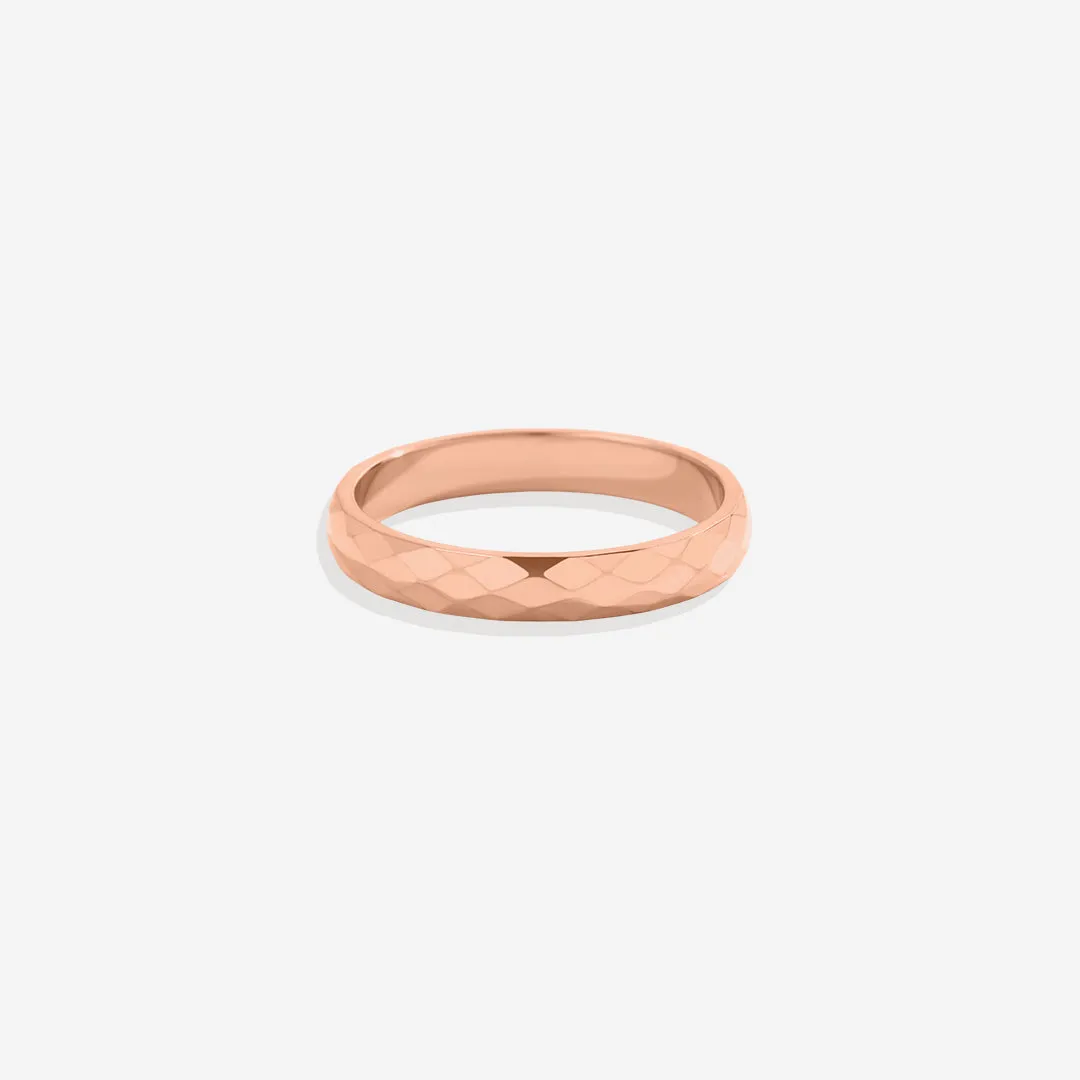 Delicate Hammered Band sold by Mint & Lilly product image thumbnail 3
