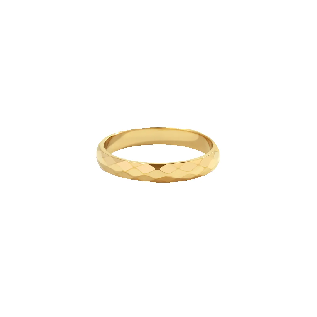 Delicate Hammered Band sold by Mint & Lilly product image thumbnail 5