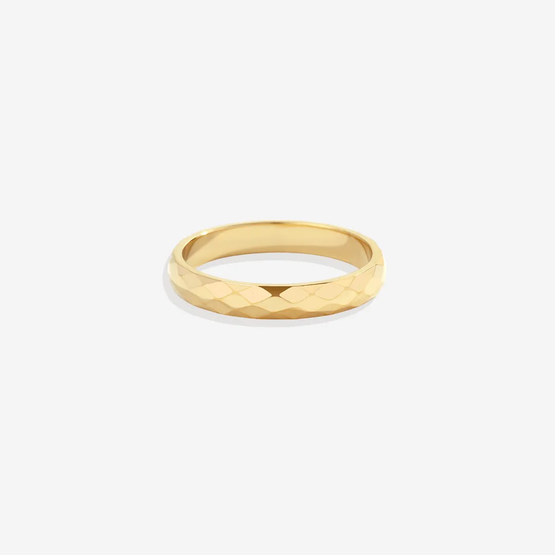 Delicate Hammered Band sold by Mint & Lilly product image thumbnail 2
