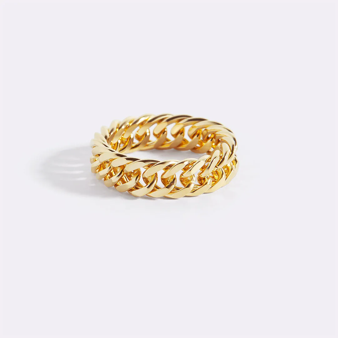 Curb Chain Ring sold by Mint & Lilly product image thumbnail 2