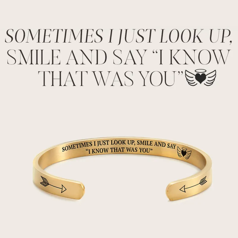 I Know That Was You Cuff Bracelet made by Mint & Lilly