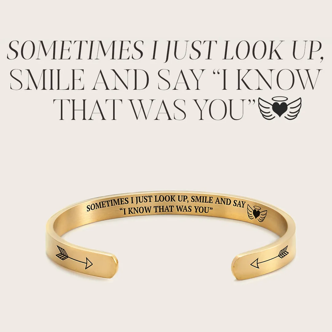 I Know That Was You Cuff Bracelet sold by Mint & Lilly