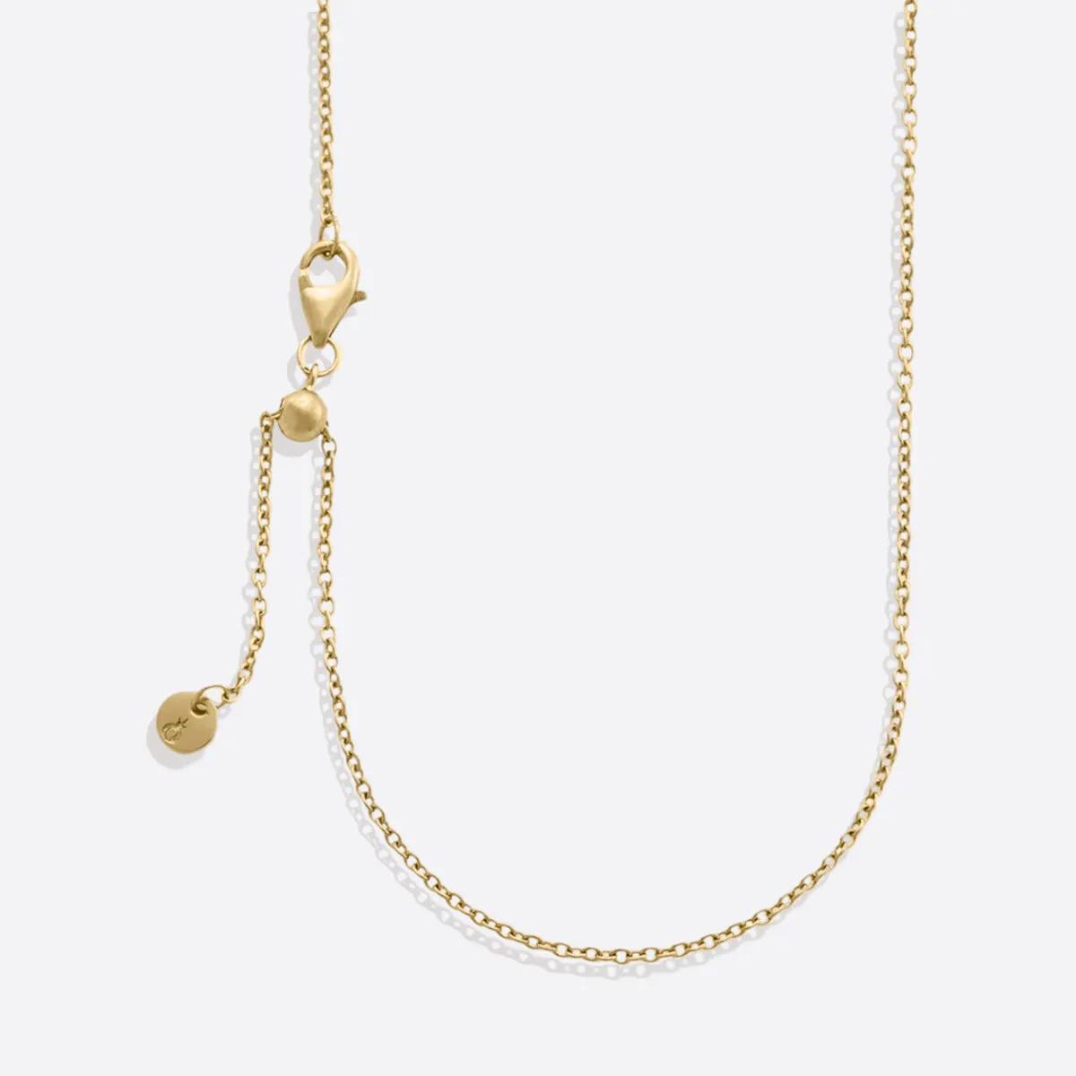 Italian Milano Sterling Silver Adjustable Chain Necklace sold by Mint & Lilly product image thumbnail 4