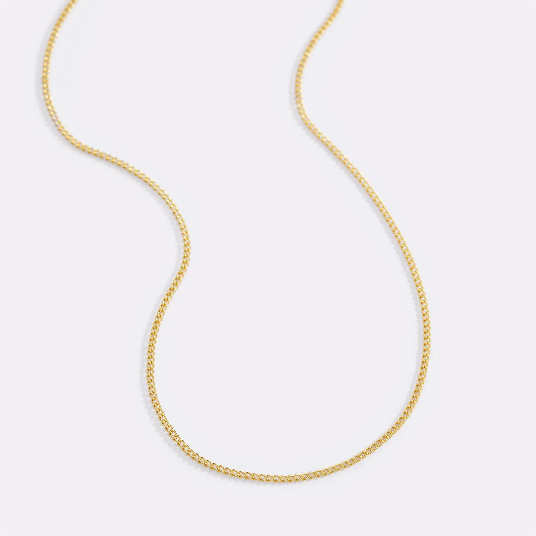 Italian Milano Sterling Silver Adjustable Chain Necklace sold by Mint & Lilly product image thumbnail 2