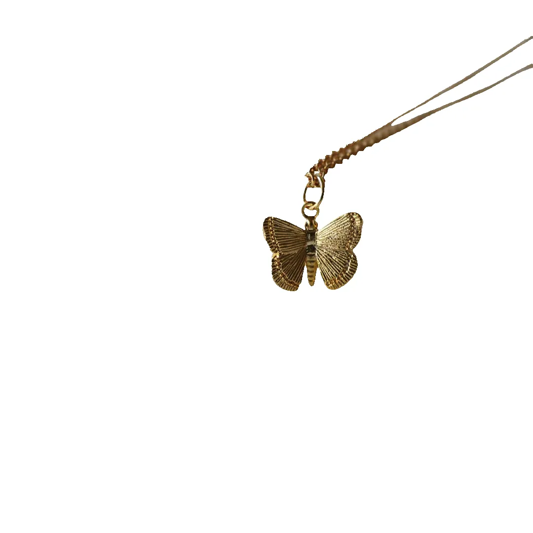 Butterfly Pendant Necklace sold by Mint & Lilly