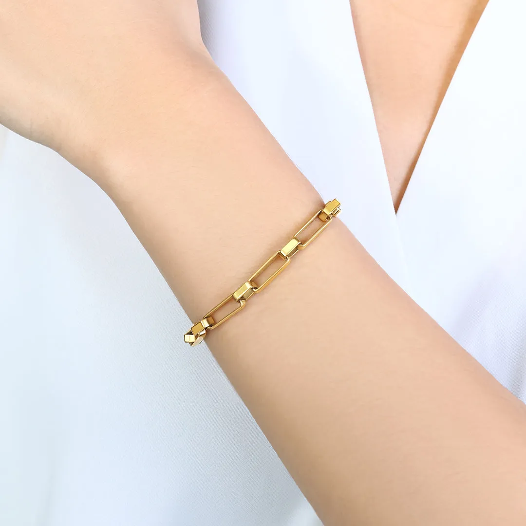 Everyday Link Bracelet sold by Mint & Lilly product image thumbnail 5