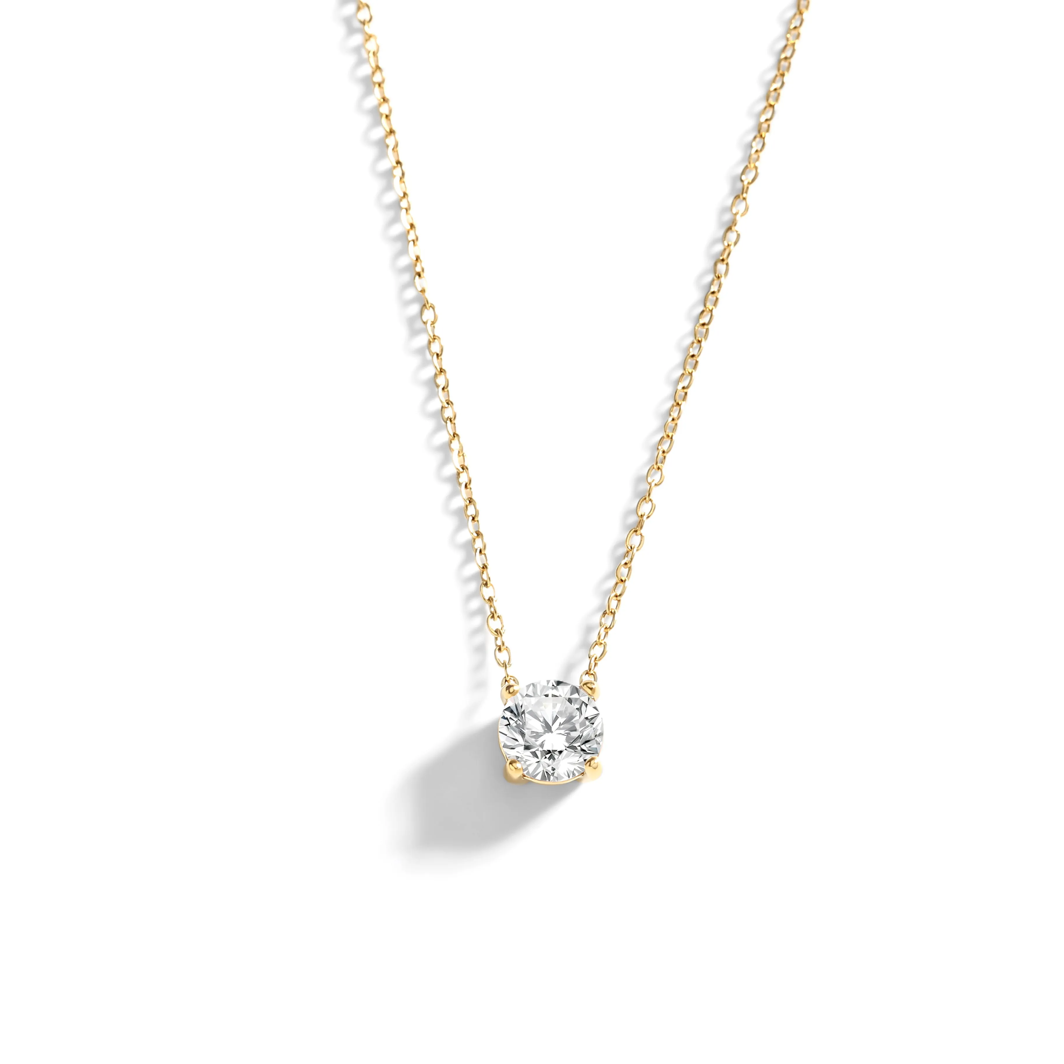 Solitaire Pendant Necklace sold by Mint & Lilly product image thumbnail 2