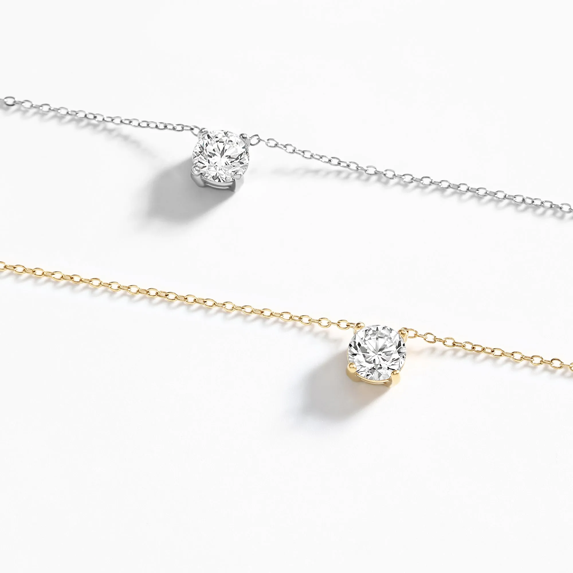 Solitaire Pendant Necklace sold by Mint & Lilly product image thumbnail 5
