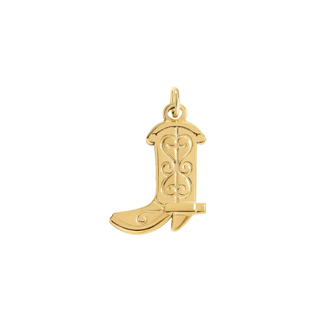 Cowgirl Boot Charm sold by Mint & Lilly
