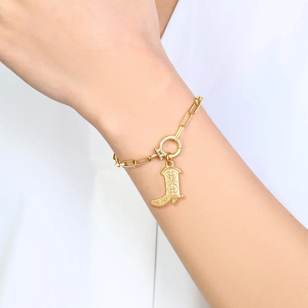 Cowgirl Boot Charm sold by Mint & Lilly product image thumbnail 2
