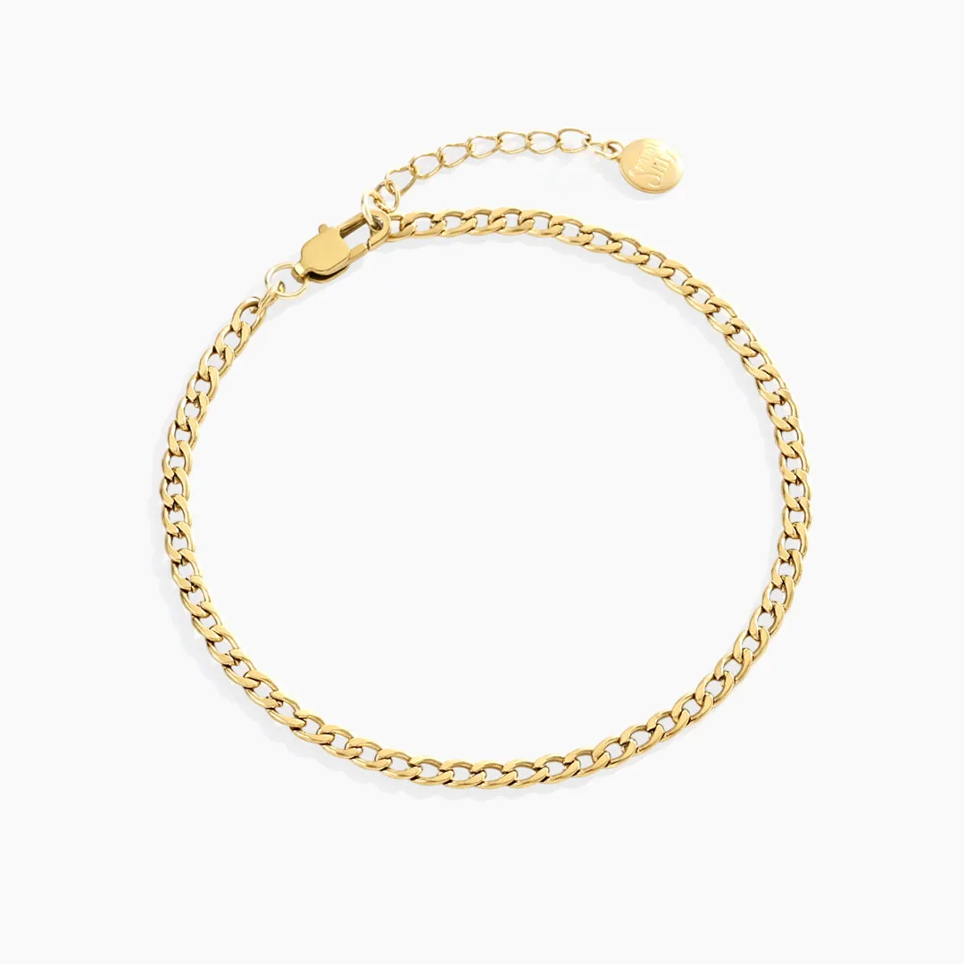 Cuban Chain Bracelet sold by Mint & Lilly product image thumbnail 5