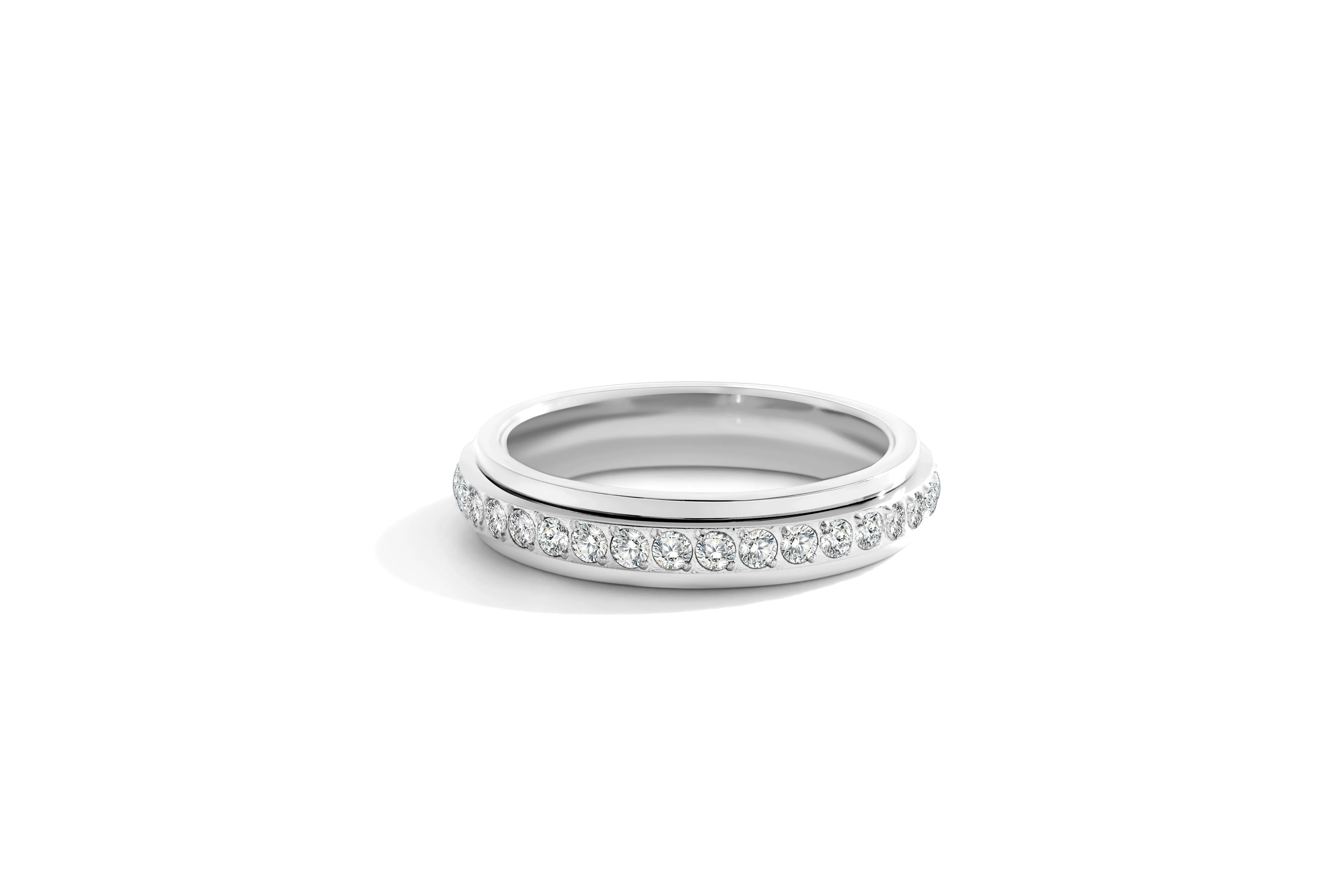 Spinning Fidget Eternity Ring sold by Mint & Lilly product image thumbnail 5