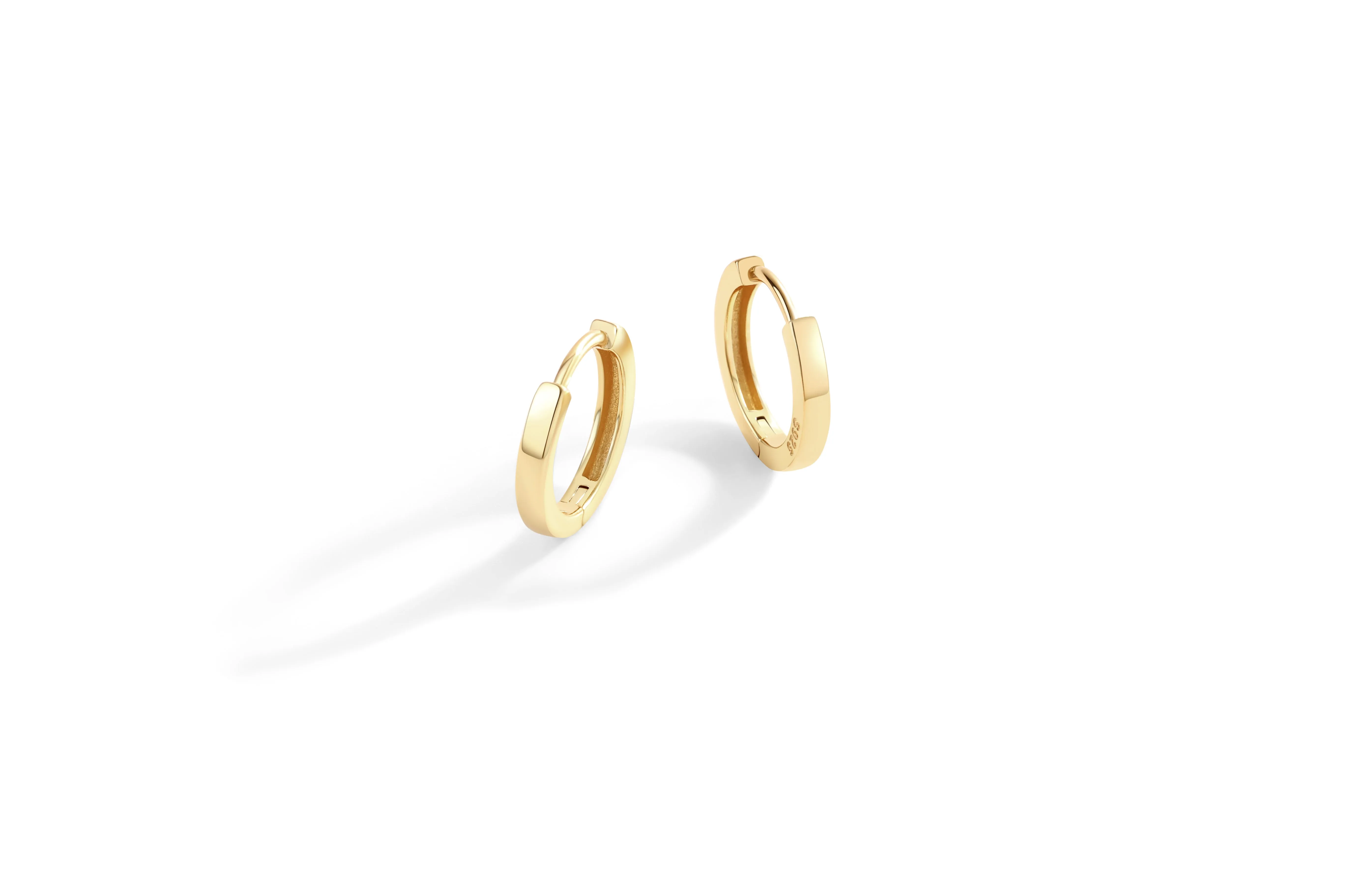 Everyday Hinging Hoop Earring sold by Mint & Lilly product image thumbnail 3