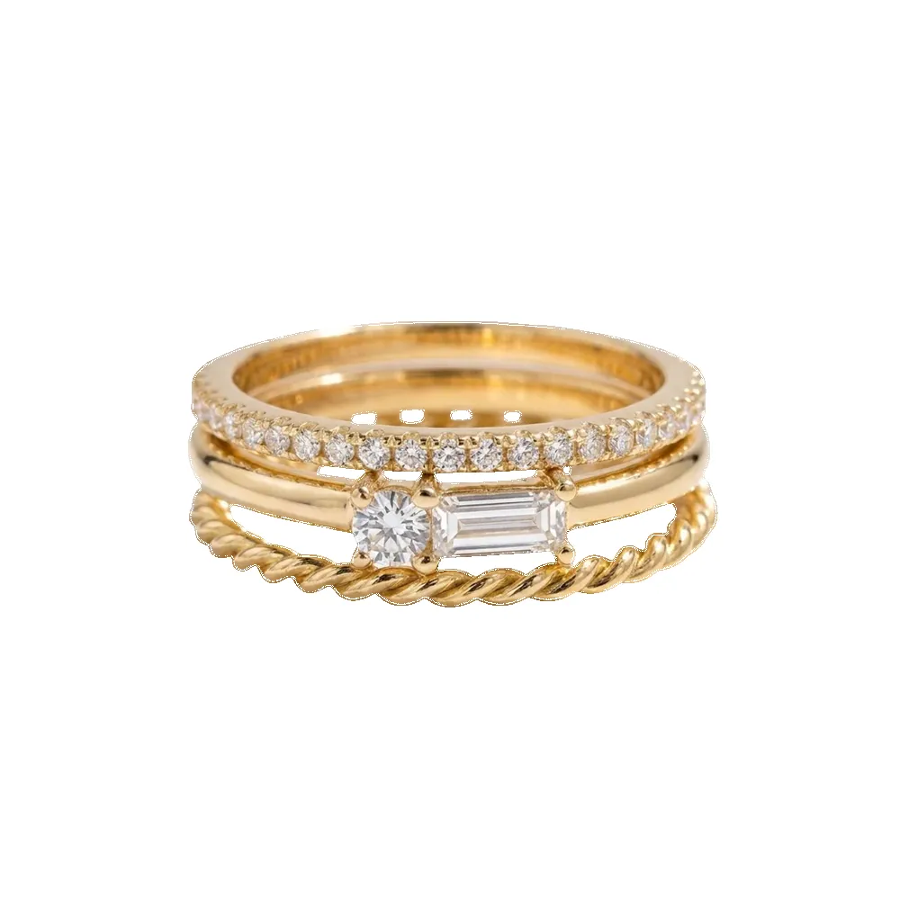 Classic Ring Stack sold by Mint & Lilly
