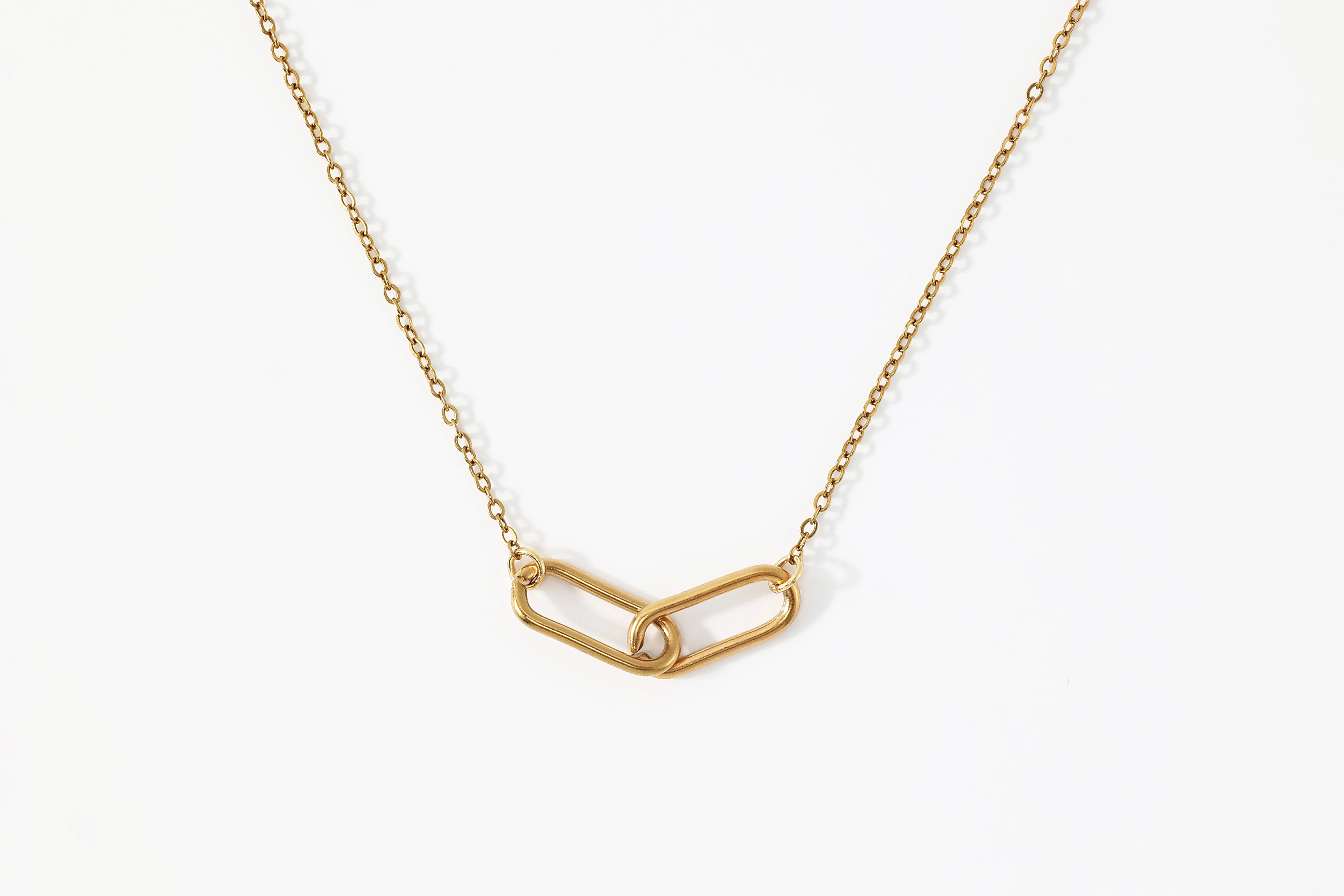 Oval Link Necklace sold by Mint & Lilly product image thumbnail 2