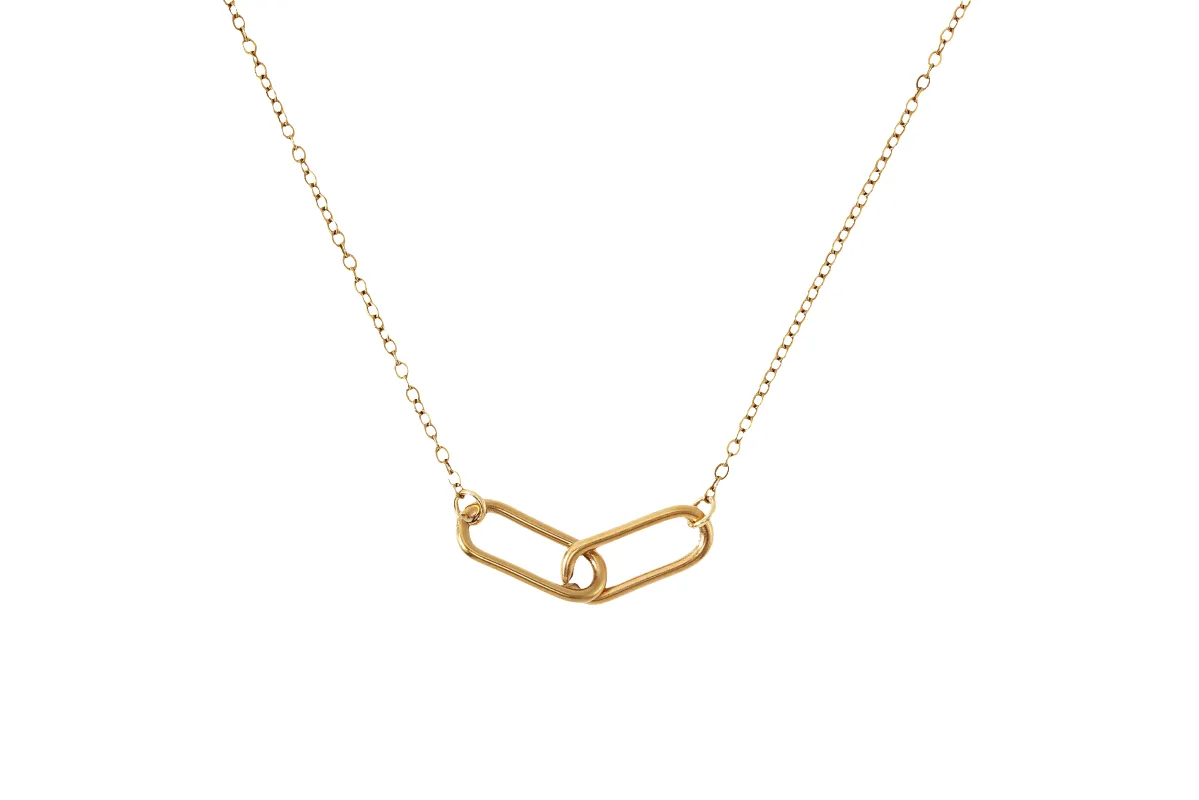 Oval Link Necklace made by Mint & Lilly
