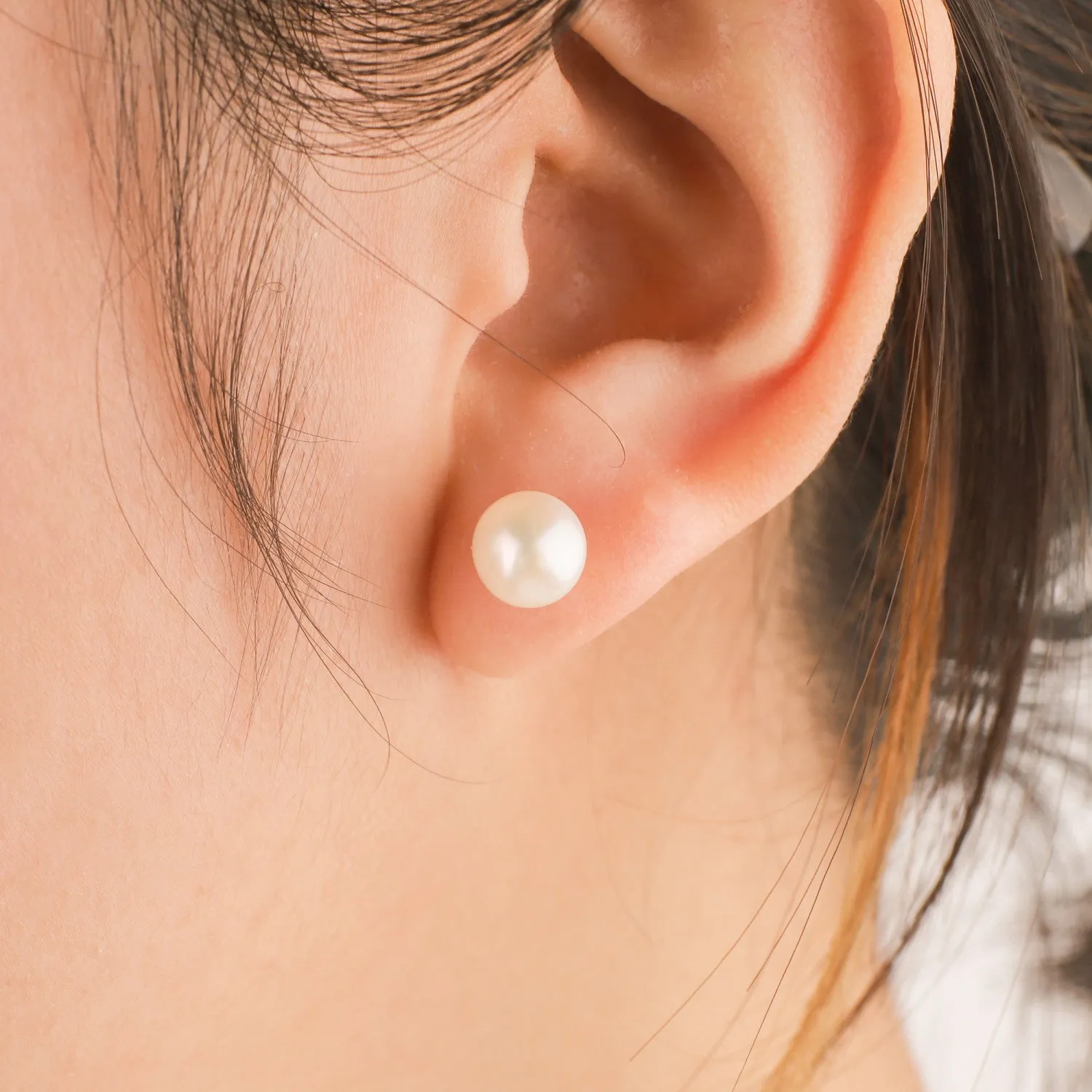 Pearl Earring Studs sold by Mint & Lilly product image thumbnail 2